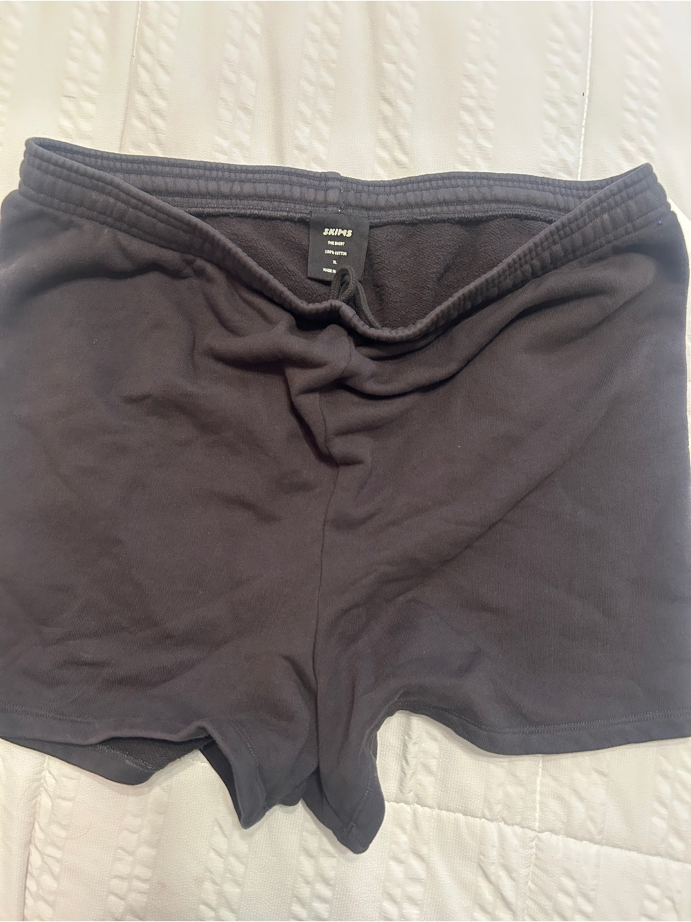 SKIMS Black Women’s Stretch Lounge Shorts